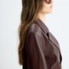 Blazer aus Kunstleder Blazer aus Kunstleder