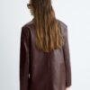 Blazer aus Kunstleder Blazer aus Kunstleder