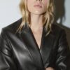 Blazer in Regular Fit mit Lederoptik Blazer in Regular Fit mit Lederoptik