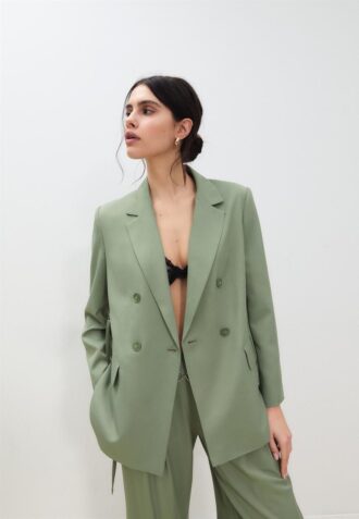 Blazer mit Gürtel