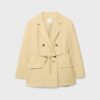 Blazer mit Gürtel Blazer mit Gürtel