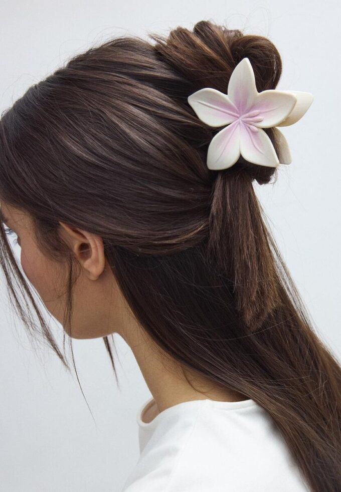 Blumen-Haarspange