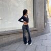 Bluse mit Knöpfen Bluse mit Knöpfen