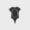 Bodysuit mit Ausschnitt am Rücken Bodysuit mit Ausschnitt am Rücken