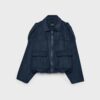 Bomberjacke aus Kunstwildleder Bomberjacke aus Kunstwildleder