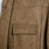Bomberjacke aus Kunstwildleder Bomberjacke aus Kunstwildleder