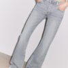 Bootcut-Jeans mit niedriger Taille