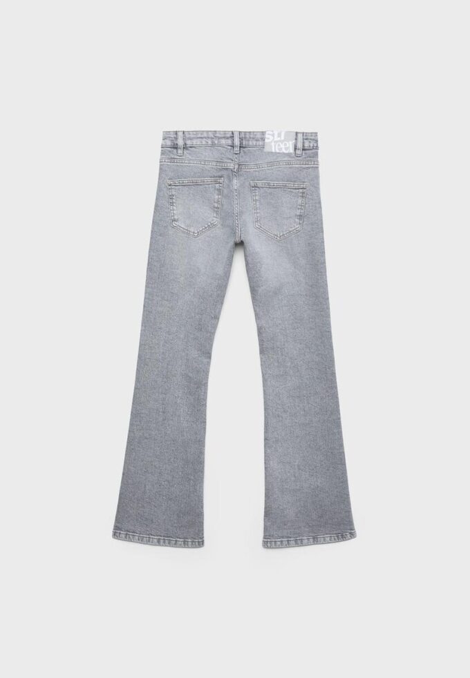 Bootcut-Jeans mit niedriger Taille