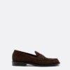 Braune Leder-Loafer