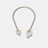 Calla-Lilie-Blumen-Choker-Halskette