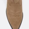 Cowboy-Stiefel aus Spaltleder