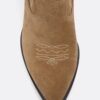 Cowboy-Stiefeletten aus Leder mit Absatz