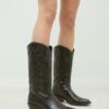 Cowboystiefel mit Absatz Cowboystiefel mit Absatz