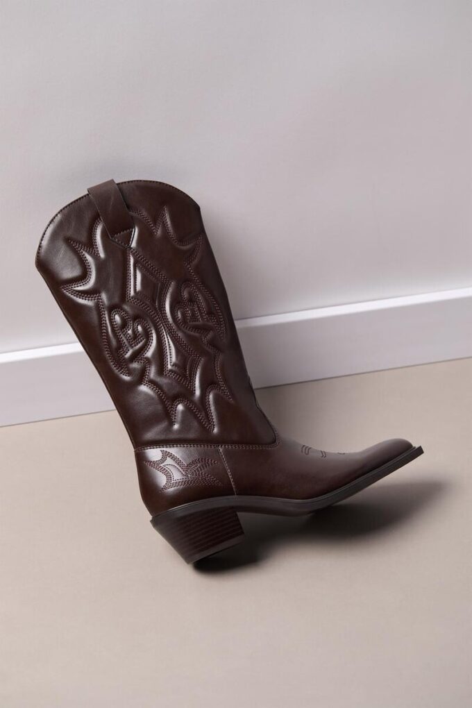 Cowboystiefel mit Absatz