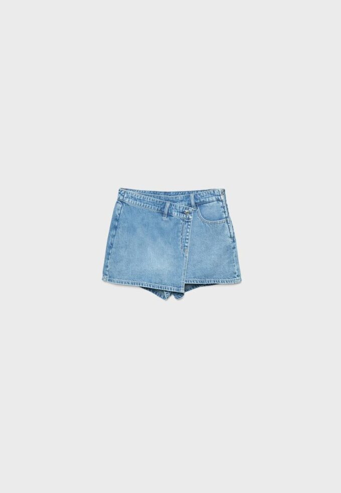 Crossover-Jeans-Skort