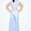 Culotte-Jeans mit Schaldetail Culotte-Jeans mit Schaldetail