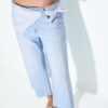 Culotte-Jeans mit Schaldetail Culotte-Jeans mit Schaldetail