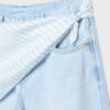 Culotte-Jeans mit Schaldetail Culotte-Jeans mit Schaldetail