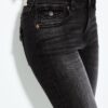 D04 Low-Rise-Jeans mit Flared-Bein