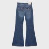 D04 Low-Rise-Jeans mit Flared-Bein