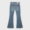 D04 Low-Rise-Jeans mit Flared-Bein