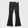D04 Low-Rise-Jeans mit Flared-Bein