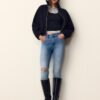 D07 Skinny-Jeans mit normaler Leibhöhe