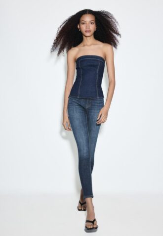 D07 Skinny-Jeans mit normaler Leibhöhe