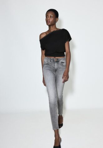 D07 Skinny-Jeans mit normaler Leibhöhe