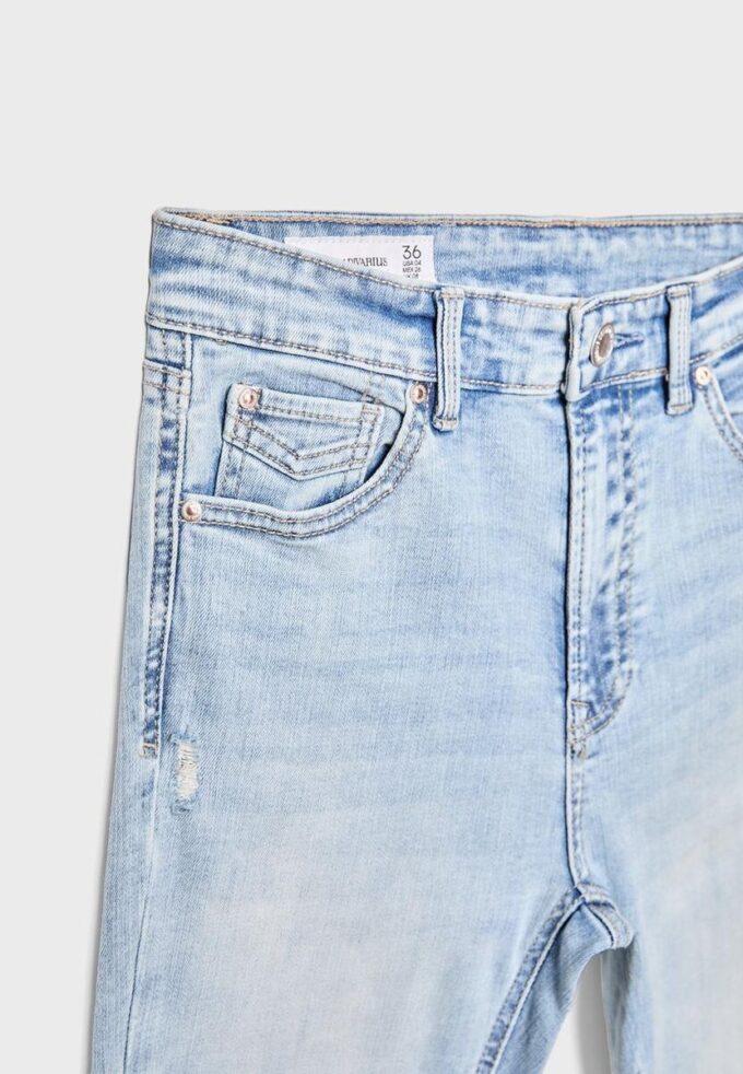 D07 Skinny-Jeans mit normaler Leibhöhe