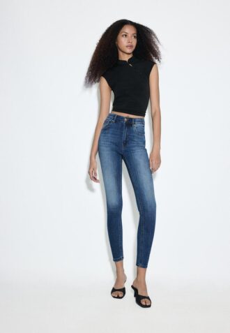 D07 Skinny-Jeans mit normaler Leibhöhe