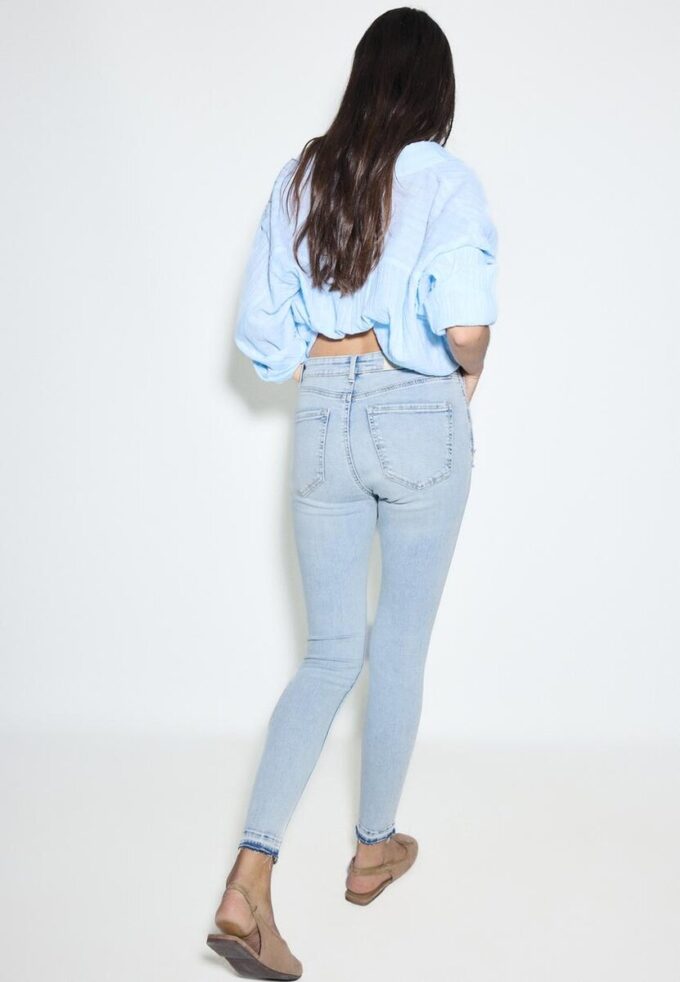 D07 Skinny-Jeans mit normaler Leibhöhe