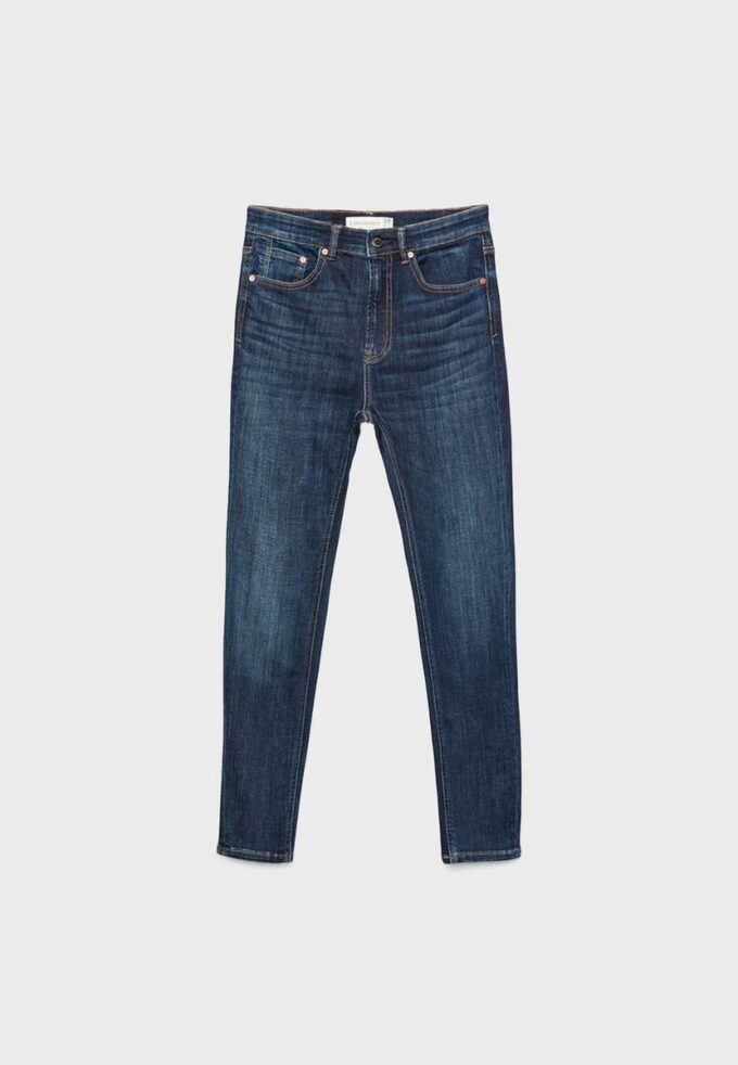 D07 Skinny-Jeans mit normaler Leibhöhe