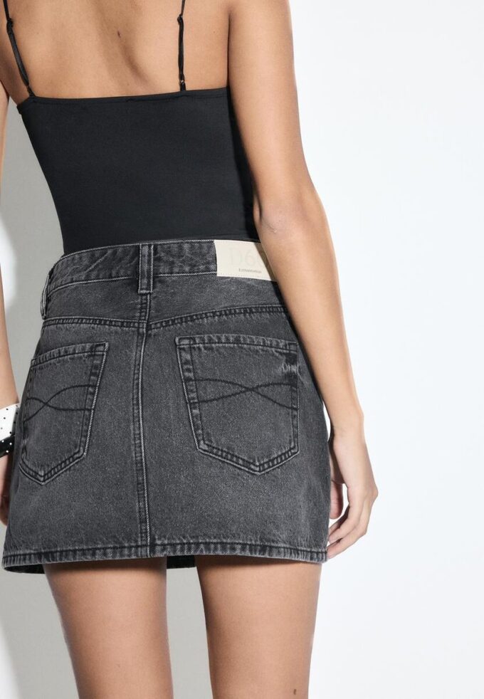 D60 Basics Denim-Minirock