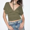 D62 Denim-Skort