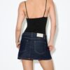 D62 Denim-Skort