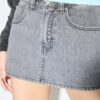 D62 Denim-Skort
