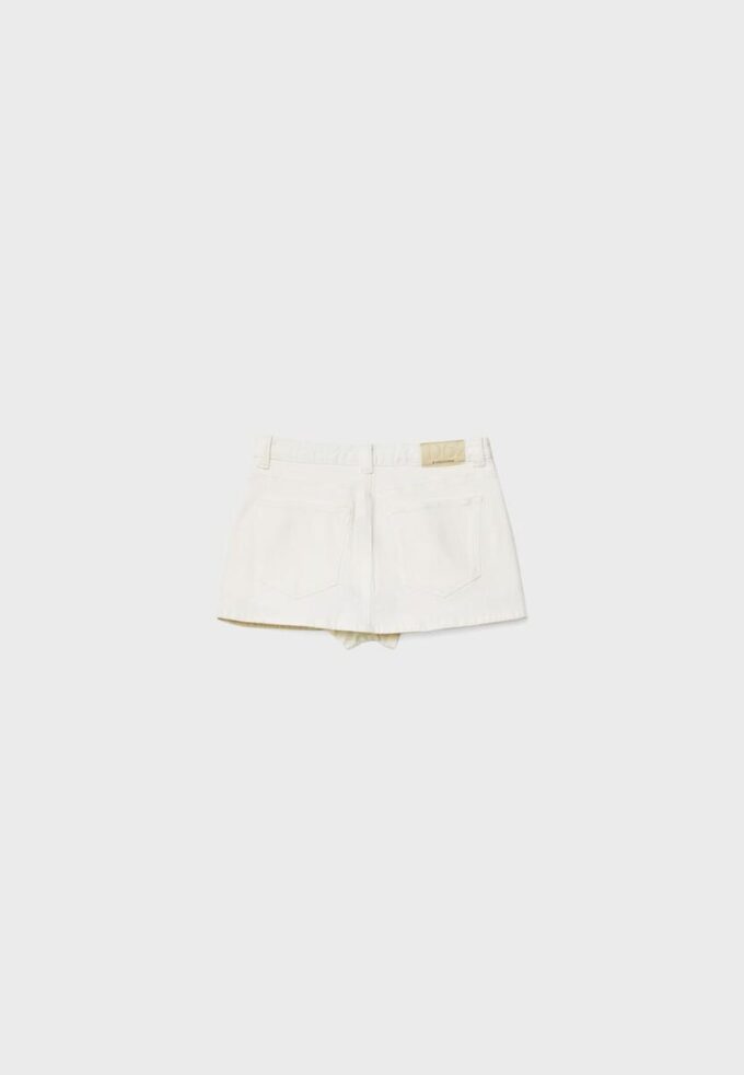 D62 Denim-Skort