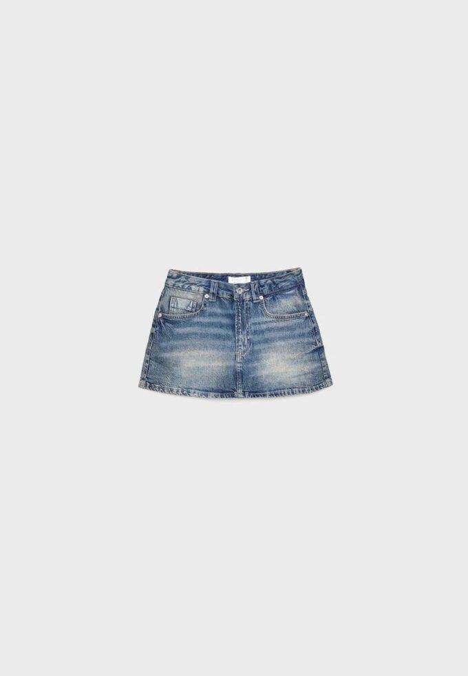 D62 Denim-Skort