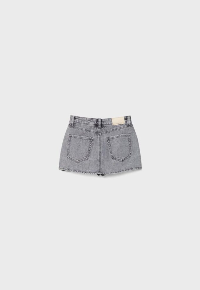 D62 Denim-Skort