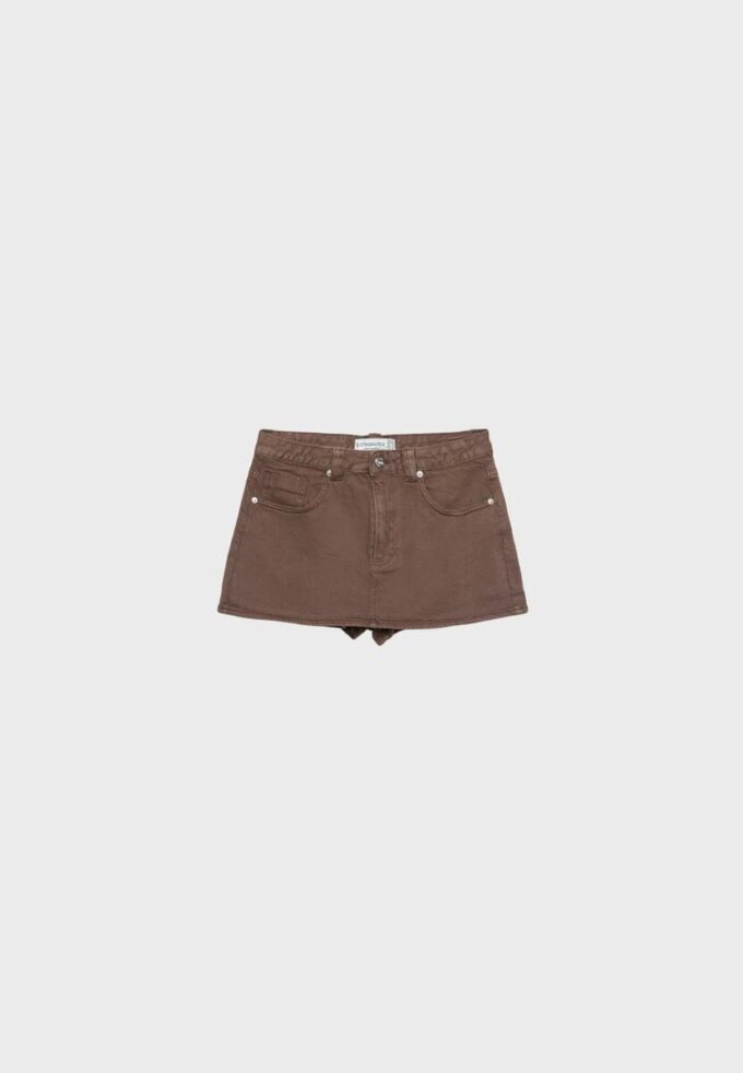 D62 Denim-Skort