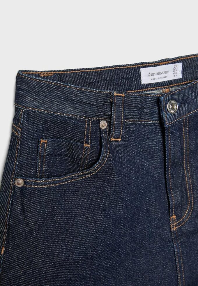 D62 Denim-Skort