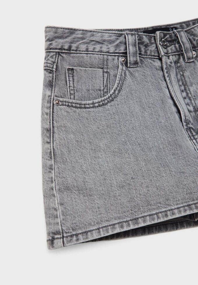 D62 Denim-Skort
