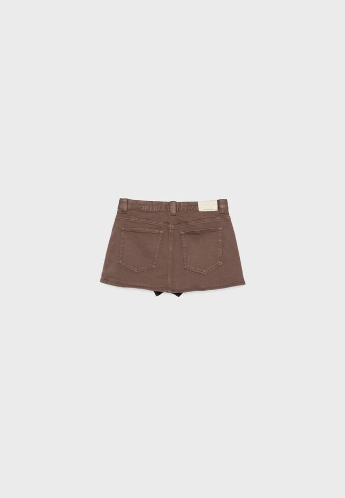 D62 Denim-Skort