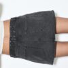 D62 Denim-Skort mit Nieten