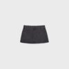 D62 Denim-Skort mit Nieten