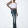 D67 Slim-Fit-Bootcut-Jeans