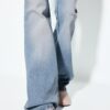 D67 Slim-Fit-Bootcut-Jeans