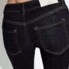 D67 Slim-Fit-Bootcut-Jeans