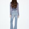 D67 Slim-Fit-Bootcut-Jeans